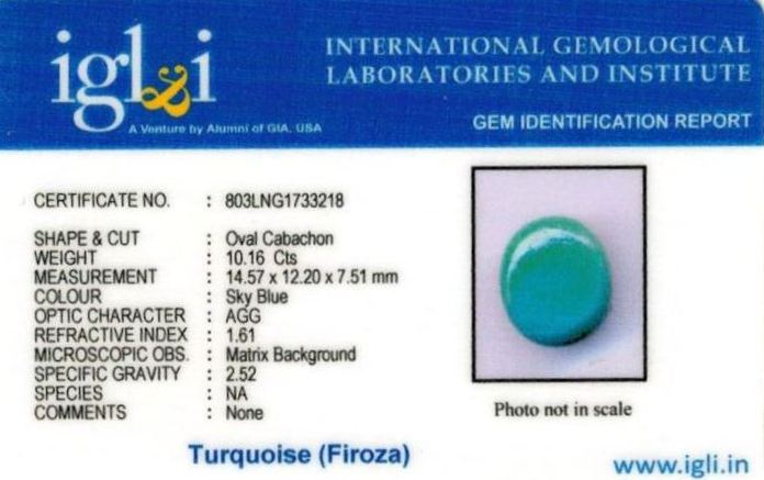 11.25-ratti-certified-turquoise-firoza-stone Certificate (ID-112)