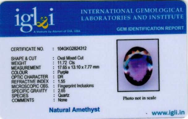 13.25-ratti-certified-amethyst Certificate (ID-159)
