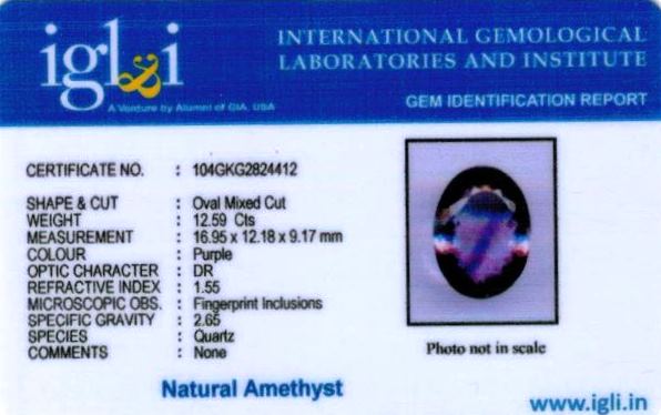 14-ratti-certified-amethyst Certificate (ID-162)