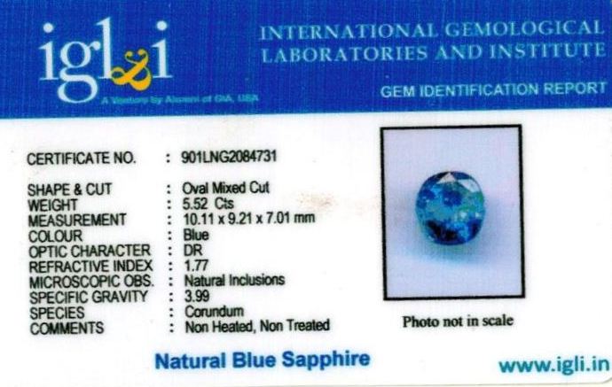Click to view certificate 6.56-ratti-certified-blue-sapphire-gemstone Certificate (ID-353)