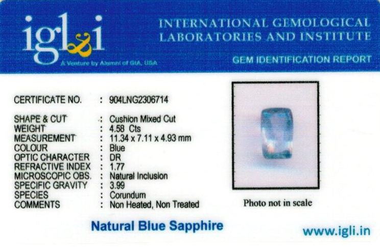 5.25-ratti-certified-srilankan-blue-sapphire Certificate (ID-407)