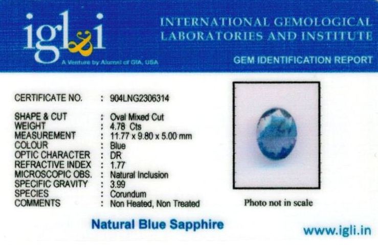 Click to view certificate 5.25-ratti-certified-srilankan-blue-sapphire Certificate (ID-408)