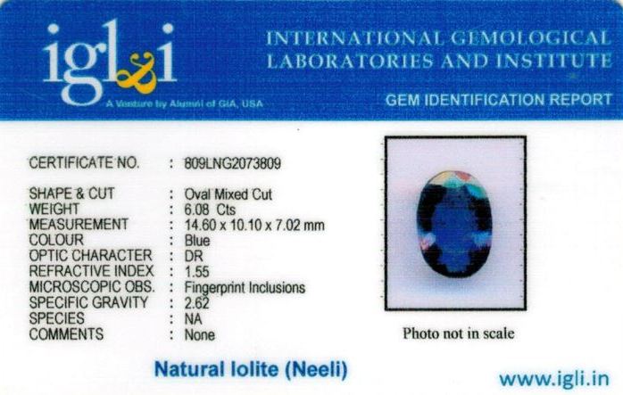7-ratti-certified-iolite-neeli Certificate (ID-114)