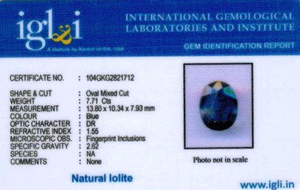 9-ratti-certified-iolite Certificate (ID-156)