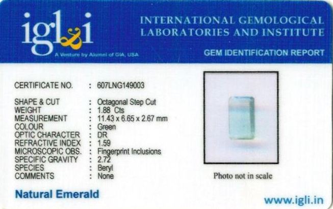 2.09-ratti-certified-emerald-gemstone Certificate (ID-320)