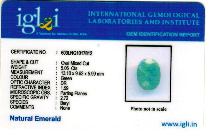 Click to view certificate 6-ratti-certified-emerald-gemstone Certificate (ID-349)