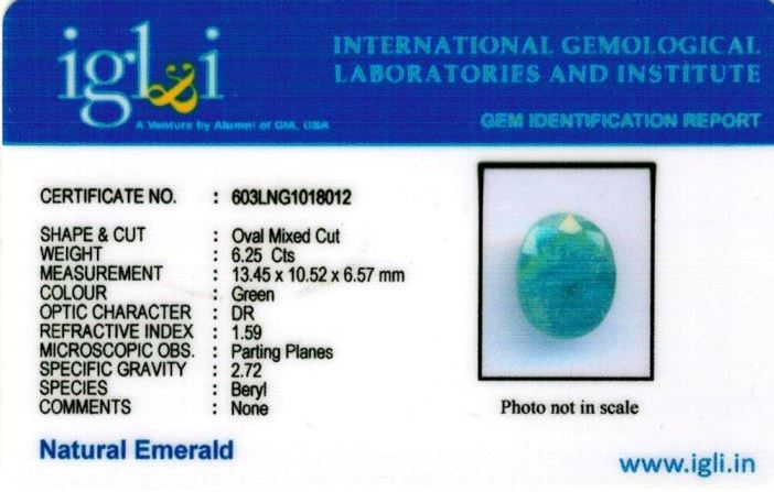 Click to view certificate 7-ratti-certified-emerald-gemstone Certificate (ID-356)