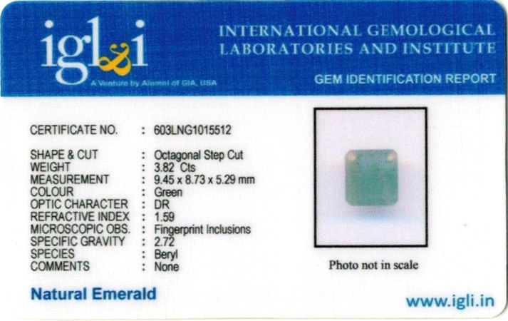 Click to view certificate 4.24-ratti-certified-emerald-gemstone Certificate (ID-311)