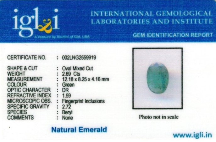 3-ratti-certified-emerald Certificate (ID-414)