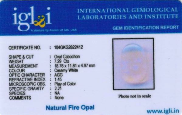 8.25-ratti-certified-fire-opal Certificate (ID-221)