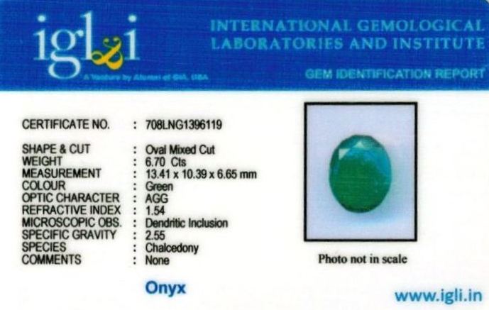 Click to view certificate 7.25-ratti-certified-greenonyx-stone Certificate (ID-116)