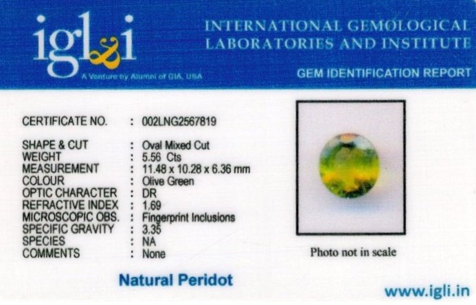 6.25-ratti-certified-peridot Certificate (ID-102)