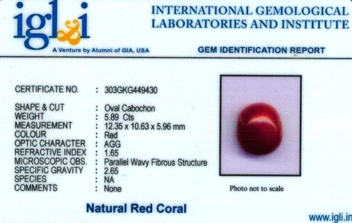 7-ratti-certified-red-coral Certificate (ID-383)