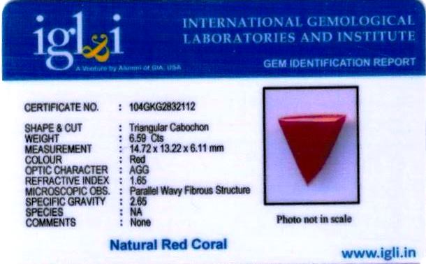 7.25-ratti-certified-red-coral Certificate (ID-354)