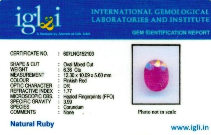7.25-ratti-certified-ruby-stone Certificate (ID-235)