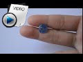 5.29 Carat Blue Sapphire (Neelam) Stone Video