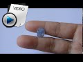 6.83 Carat Blue Sapphire (Neelam) Stone Video