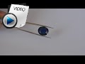 10.76 Carat Blue Sapphire (Neelam) Stone Video