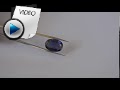 6.6 Carat Iolite (Neeli) Stone Video