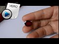 8.36 Carat Hessonite (Gomed) Stone Video