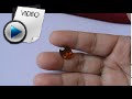 6.92 Carat Hessonite (Gomed) Stone Video