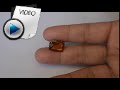 8.07 Carat Hessonite (Gomed) Stone Video