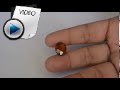8.44 Carat Hessonite (Gomed) Stone Video