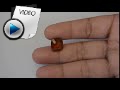 8.56 Carat Hessonite (Gomed) Stone Video