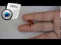 8.93 Carat Hessonite (Gomed) Stone Video
