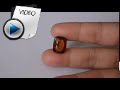 9.31 Carat Hessonite (Gomed) Stone Video
