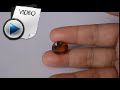 9.8 Carat Hessonite (Gomed) Stone Video