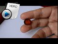 9.08 Carat Hessonite (Gomed) Stone Video