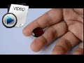10.4 Carat Hessonite (Gomed) Stone Video