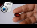 6.56 Carat Hessonite (Gomed) Stone Video