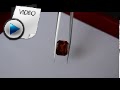 10.14 Carat Hessonite (Gomed) Stone Video