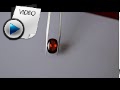 7.55 Carat Hessonite (Gomed) Stone Video