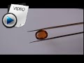 4.49 Carat Hessonite (Gomed) Stone Video