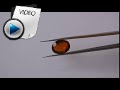 4.84 Carat Hessonite (Gomed) Stone Video