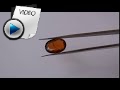 5.4 Carat Hessonite (Gomed) Stone Video