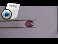 6.22 Carat Ruby Stone Video