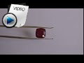 7.2 Carat Ruby Stone Video