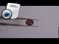 8 Carat Ruby Stone Video