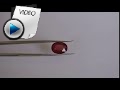 7.85 Carat Ruby Stone Video