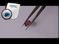 5.34 Carat Ruby Stone Video