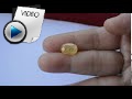 7.74 Carat Yellow Sapphire (Pukhraj) Stone Video