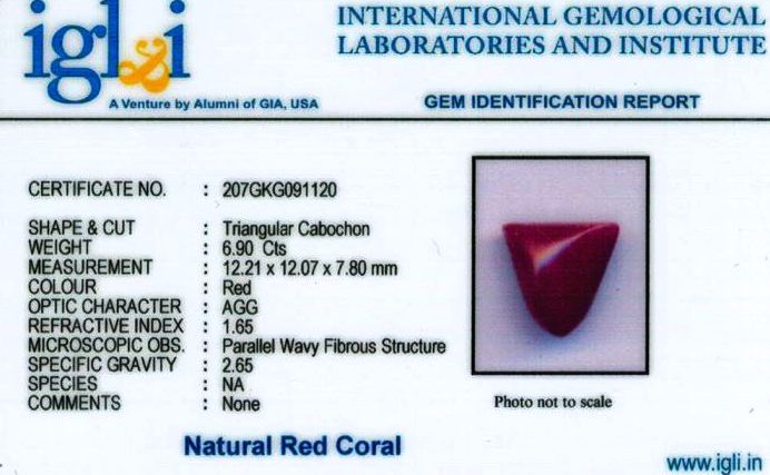 8-ratti-certified-tri-red-coral Certificate (ID-1124)