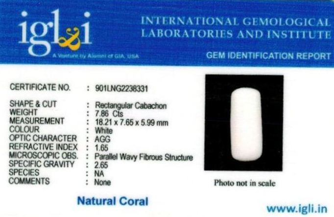 9-ratti-certified-whitecoral Certificate (ID-112)