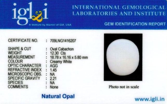 14-ratti-certified-whiteopal-stone Certificate (ID-133)