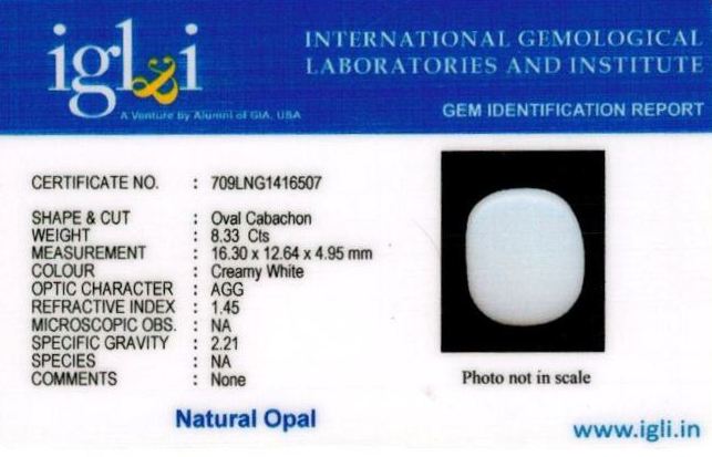 Click to view certificate 9.25-ratti-certified-whiteopal-stone Certificate (ID-138)