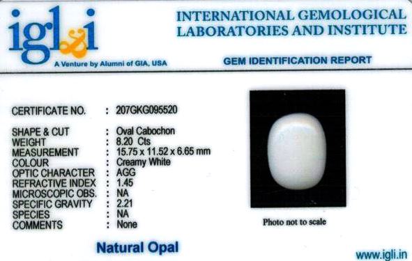 9.25-ratti-certified-white-opal Certificate (ID-161)